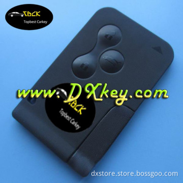 Best price orignal 3 buttons remote key case for renault megane card key